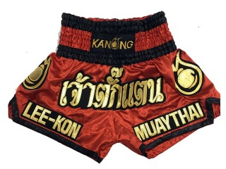 Kanong personalisierte Kickbox-Shorts : KNSCUST-1017