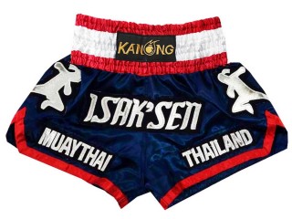 Kanong Kickboxing Hose mit eigenen namen : KNSCUST-1169 Marine