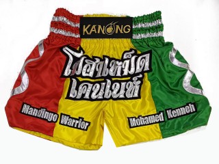 Kanong personalisierte Kickboxing Hose : KNSCUST-1217