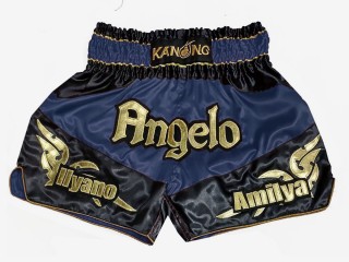 Kanong individuelle Kickbox-Shorts : KNSCUST-1248-Marine