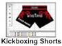 Kickboxing shorts selber gestalten